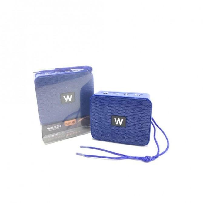 Портативная колонка WALKER WSP-100 dark blue-1