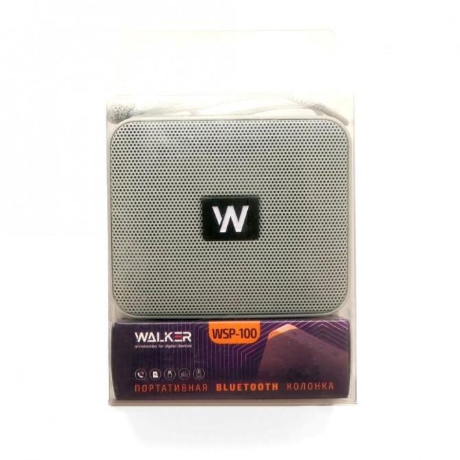 Bluetooth Speaker WALKER WSP-100 grey-1