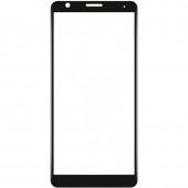 Защитное стекло для ZTE Blade A31 Full Glue (0.25 мм, 2.5D, черное) ЛЮКС