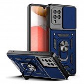 Чехол HONOR Hard Defence Series Samsung A225 Galaxy A22 Blue (with Camshield and magnet) Чехол HONOR Hard Defence Series Samsung A225 Galaxy A22 Blue (with Camshield and magnet)