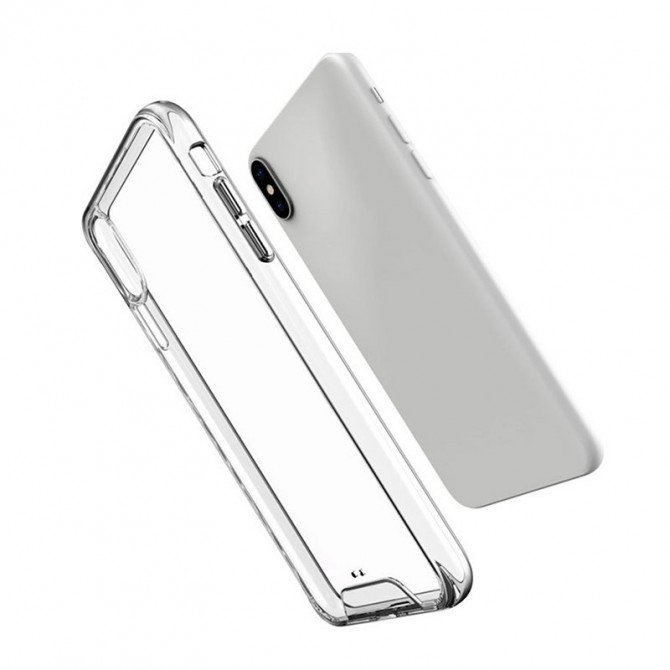 Чохол TPU Space Case transparent для Apple iPhone Xr Прозорий