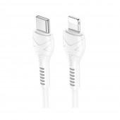 Кабель Hoco X55 Trendy PD for Lightning-to-USB-C 20w/3A White 1m