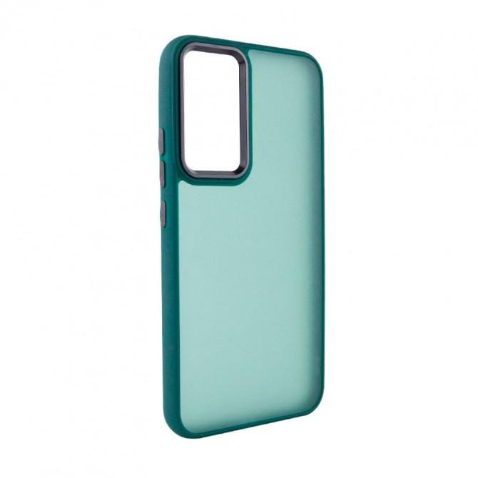 Чехол TPU+PC Lyon Frosted series Xiaomi Redmi Note 11 Pro Dark Green