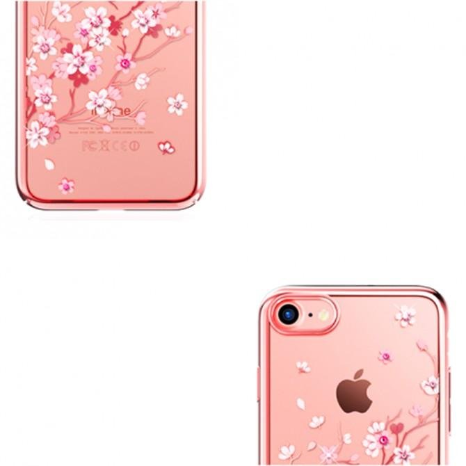Чехол Kingxbar Flora Series для iPhone 7/8 Sakura Rose Gold-2