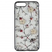 Чохол Kingxbar Flora Series для iPhone 7 Plus/8 Plus Sakura Чорний Чохол Kingxbar Flora Series для iPhone 7 Plus/8 Plus Sakura Чорний