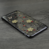Чохол Kingxbar Flora Series для iPhone 7 Plus/8 Plus Sakura Чорний Чохол Kingxbar Flora Series для iPhone 7 Plus/8 Plus Sakura Чорний