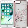 Чохол Kingxbar Flora Series для iPhone 7 Plus/8 Plus Sakura Червоний