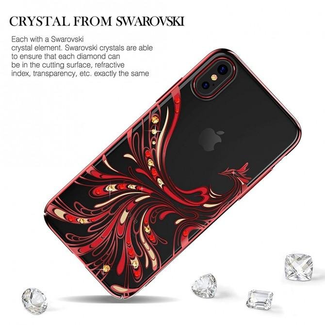 Чехол Kingxbar Flying Series для iPhone X Red-2