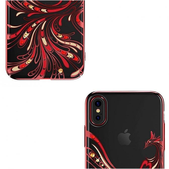 Чехол Kingxbar Flying Series для iPhone X Red-5