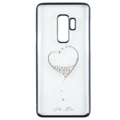 Чохол Kingxbar Diamond Series для Samsung G965 Galaxy S9 Plus Heart Чорний Чохол Kingxbar Diamond Series для Samsung G965 Galaxy S9 Plus Heart Чорний