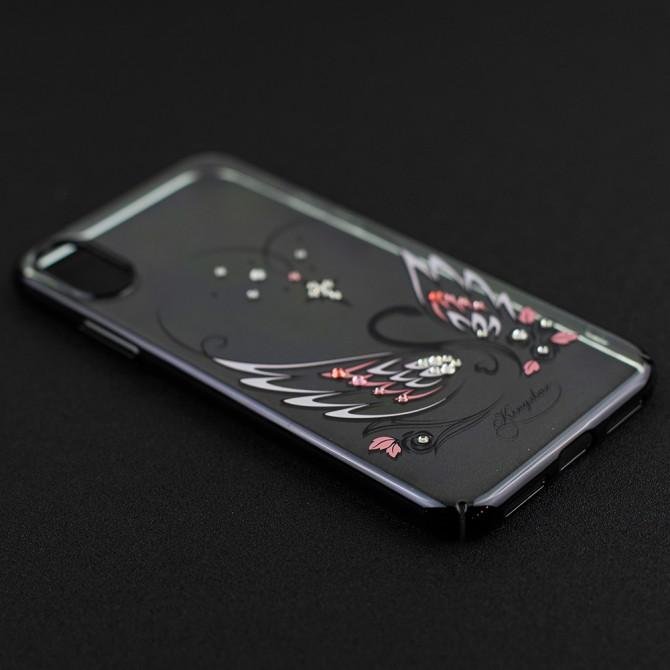 Чохол Kingxbar Swan Series для iPhone X Чорний-2