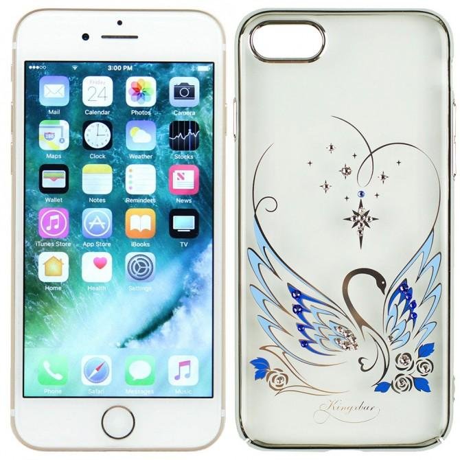 Чехол Kingxbar Swan Series для iPhone 7/8 Silver