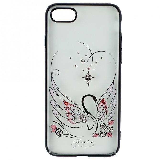 Чохол Kingxbar Swan Series для iPhone 7/8 Чорний-1