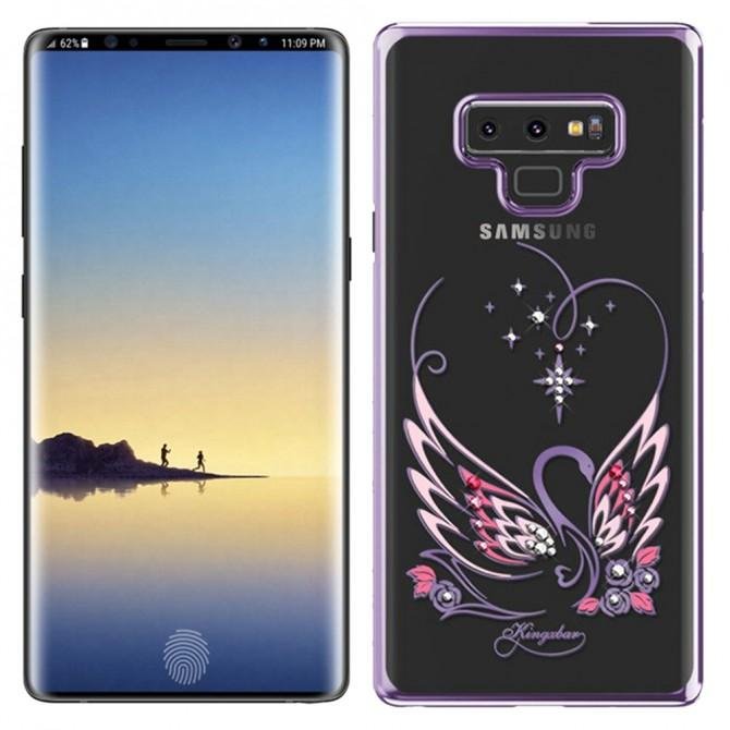 Чохол Kingxbar Swan Series для Samsung Galaxy Note 9 Фіолетовий