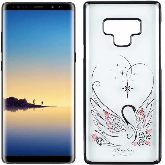 Чохол Kingxbar Swan Series для Samsung Galaxy Note 9 Чорний