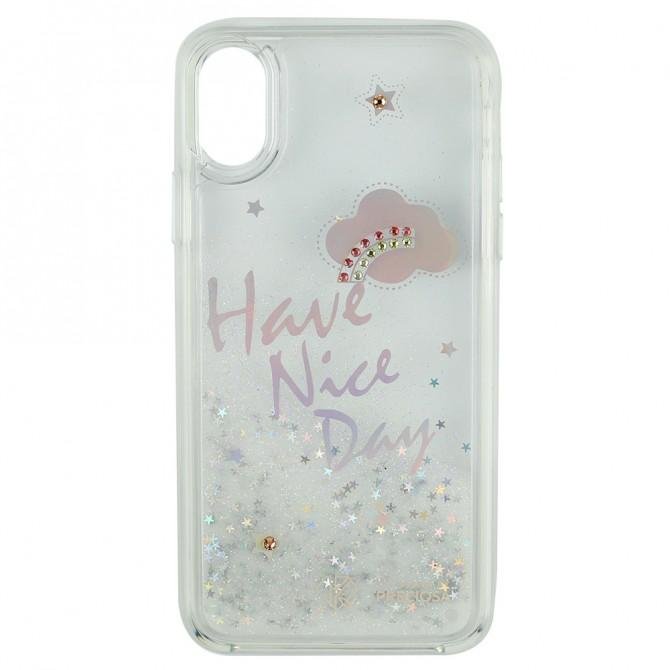 Чохол Kingxbar Aqua Series для iPhone X Хороший день-1