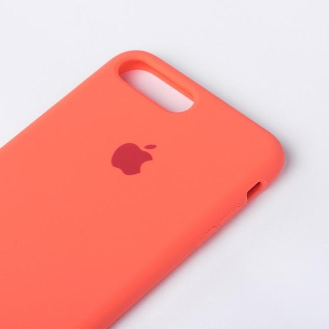 Оригинальный силиконовый чехол для iPhone 7/8 Plus Грейпфрутовый-3