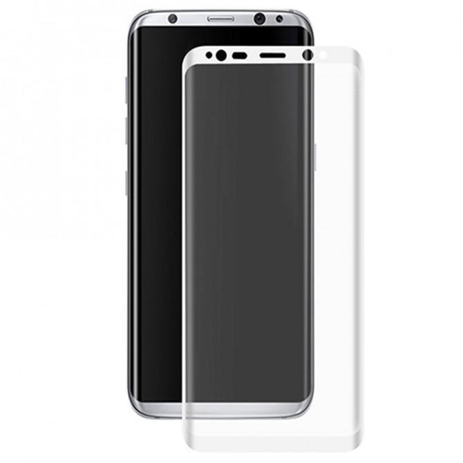 Защитная пленка стекло Full Screen для Samsung G950 Galaxy S8 Silver-1