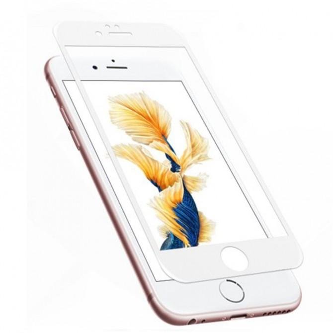 Защитная пленка Стекло для iPhone 6 3D White-1