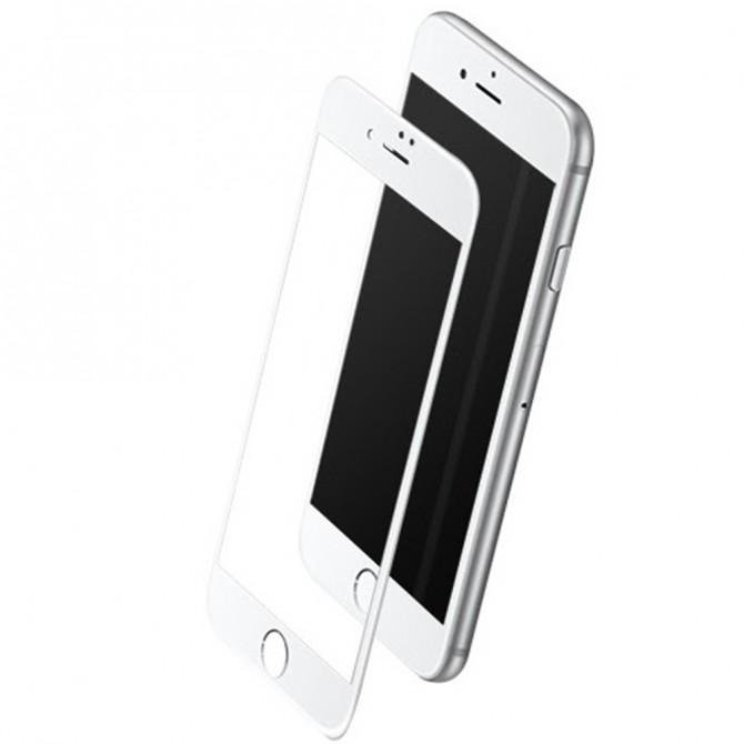 Защитное стекло Baseus для APPLE iPhone 7 Plus ARC (0.3 мм, 3D белое)-2
