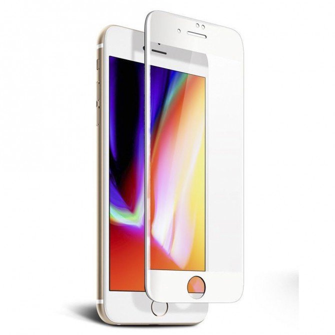 Защитное стекло Mocoll для APPLE iPhone 7 (0.3 мм, 3D белое)-2