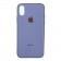 Чехол U-Like Glossy Logo series для iPhone Xs Lavander Grey