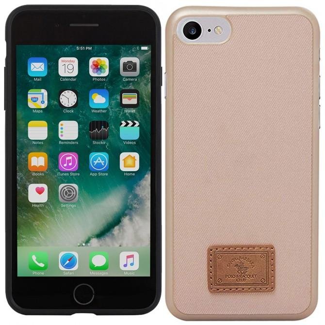 Чехол Santa Barbara Polo & Racquet Club Canvas case для iPhone 7 Beige
