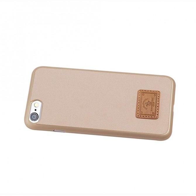 Чехол Santa Barbara Polo & Racquet Club Canvas case для iPhone 7 Beige-3