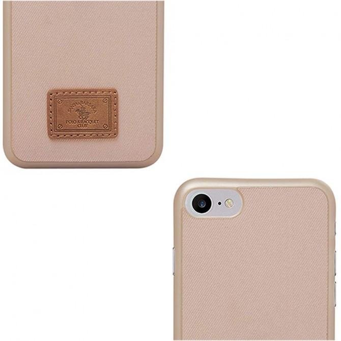 Чехол Santa Barbara Polo & Racquet Club Canvas case для iPhone 7 Beige-4
