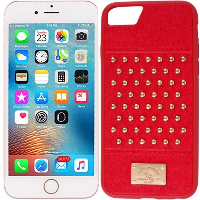 Чехол Santa Barbara Polo & Racquet Club Staccato для iPhone 7 Fire Red