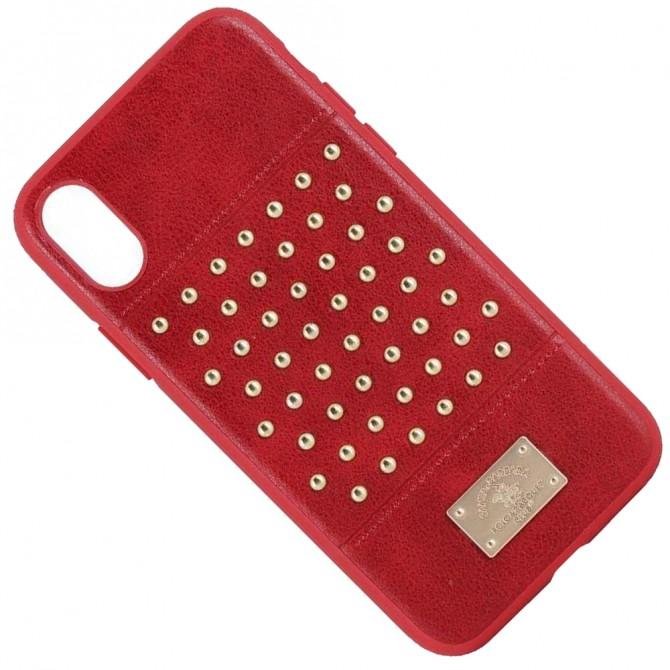 Чехол Santa Barbara Polo & Racquet Club Staccato для iPhone X Fire Red-1