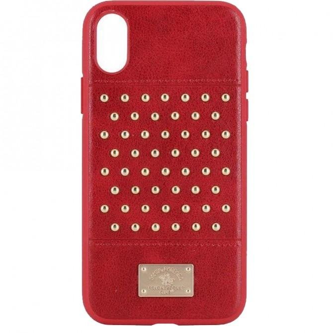 Чехол Santa Barbara Polo & Racquet Club Staccato для iPhone X Fire Red-2
