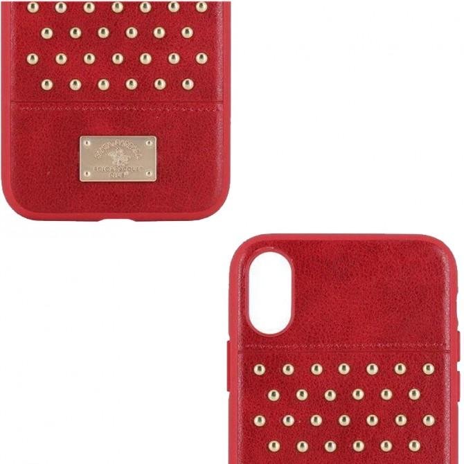 Чехол Santa Barbara Polo & Racquet Club Staccato для iPhone X Fire Red-3