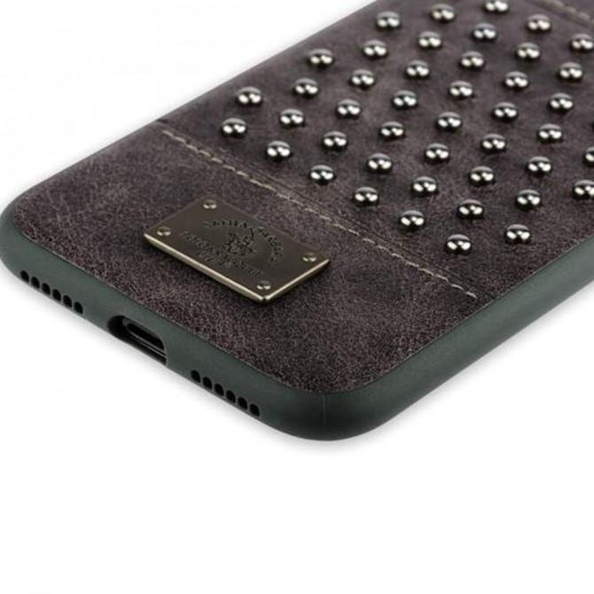 Чехол Santa Barbara Polo & Racquet Club Staccato для iPhone X Gun Grey-3