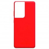 Накладка Molan Cano Smooth для Samsung G998B Galaxy S21 Ultra Red Накладка Molan Cano Smooth для Samsung G998B Galaxy S21 Ultra Red