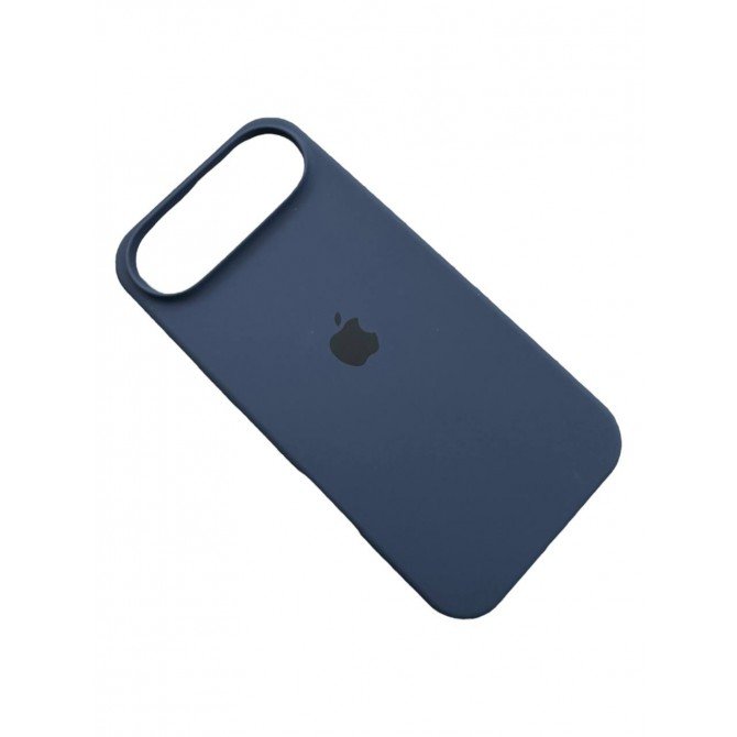 Силиконовый чехол для iPhone 17 Air Dark Blue FULL-2