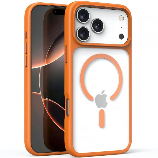 Чехол Ummi Colorful with Magnetic Fit для Apple iPhone 17 Pro Max/ 18 Pro Max (6.3) Оранжевый-2