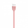 Кабель VIDVIE Lightning – USB 1м, 2.1A (Charge&Date) CB408IN Pink