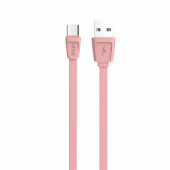 Кабель VIDVIE Micro – USB 1м, 2.1A (Charge&Date) CB408VN Рожевий