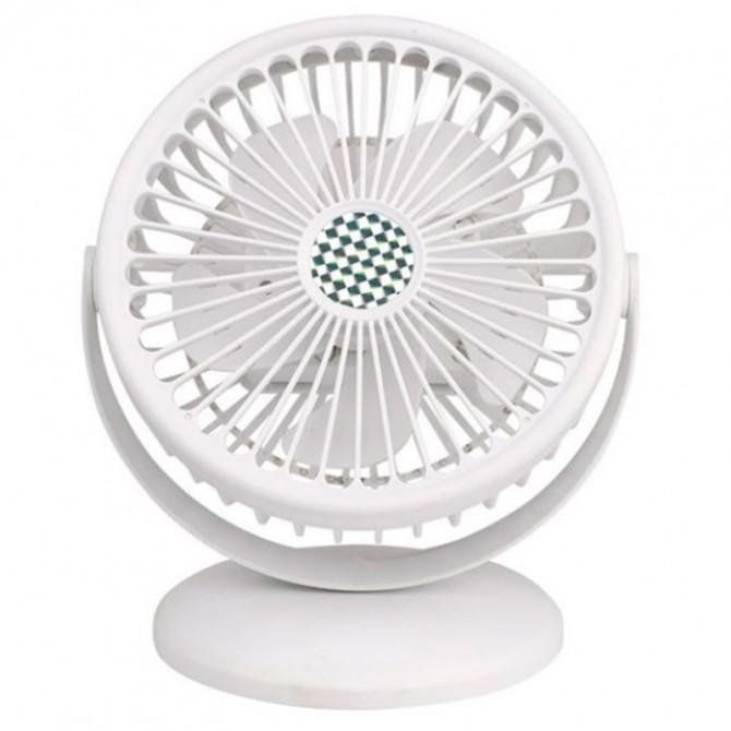 Вентилятор портативный XQ150107 800mAh настольный Белый