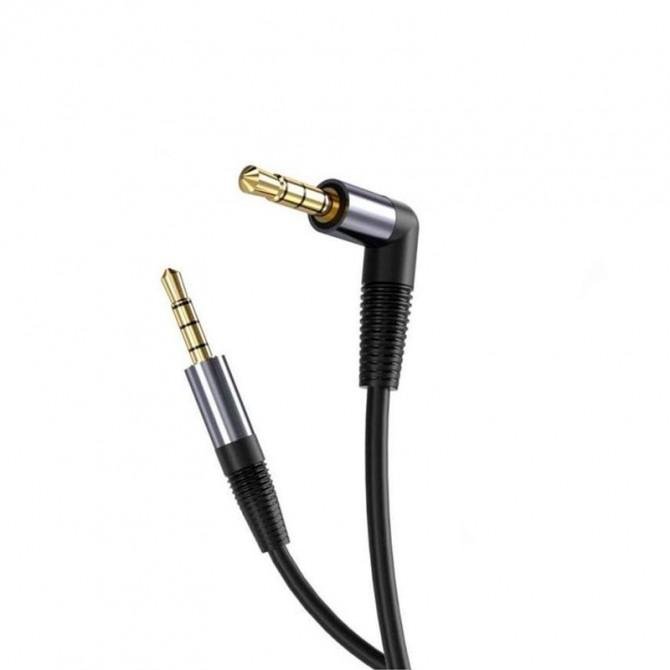 Кабель AUX XO NBR205 3.5" to 3.5" 1m Кутовий