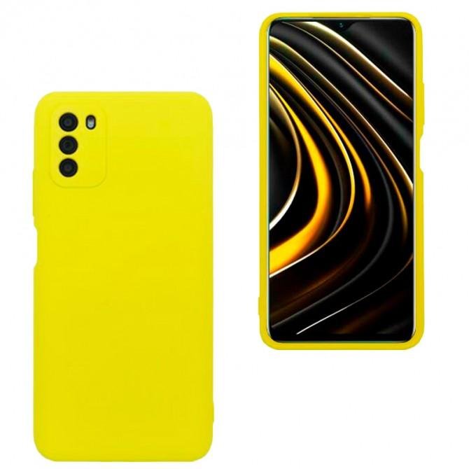 Original Soft Case Xiaomi Poco M3 Жовтий FULL-2