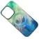 Чехол TPU Shiny Mountain (MagFit) для Apple iPhone 14 / 13 (6.1") Green/ Blue