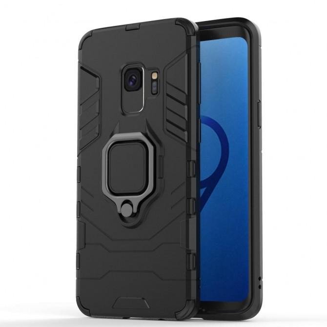 Чехол HONOR Hard Defence Series Samsung G960 Galaxy S9 Black (with magnet)