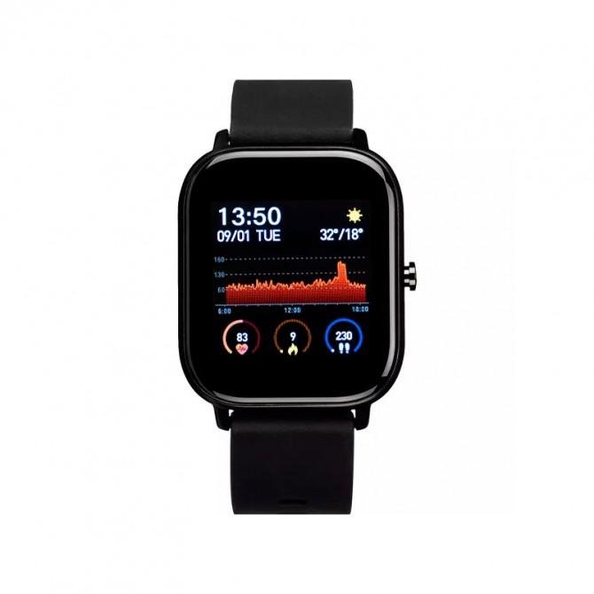 Смарт годинник Gelius Pro (AMAZWATCH GT 2021) (IPX7) Black (12 мес)-1