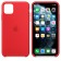Оригинальный силиконовый чехол для iPhone 13/13 Pro Красный