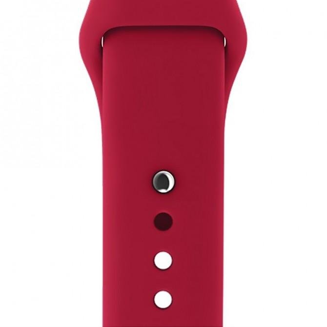 Ремешок для Apple Watch 38/40mm Sport Band Розово красный-3