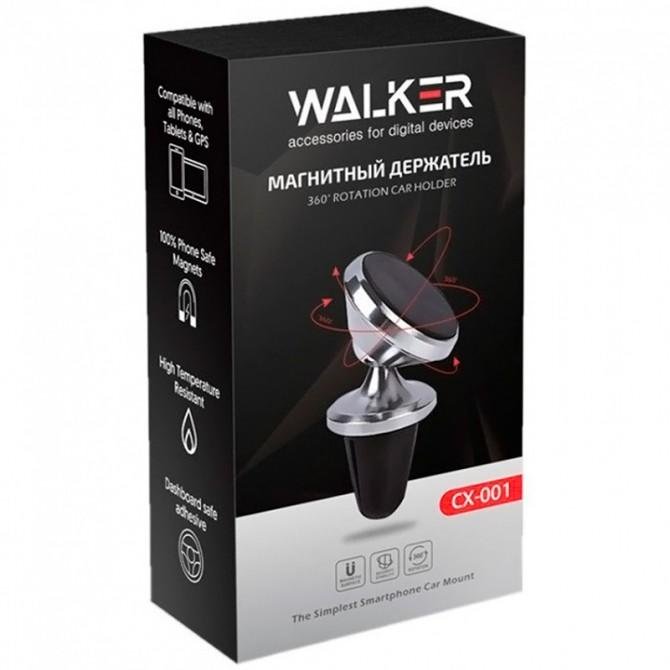 Холдер WALKER CX-001 Magnetic 360 Black-1