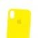 Оригинальный силиконовый чехол для iPhone Xr Неоново Желтый