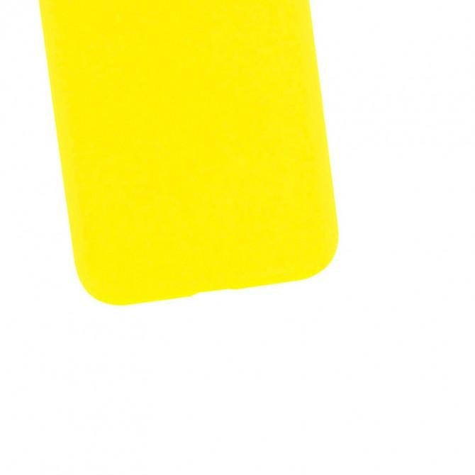 Оригинальный силиконовый чехол для iPhone Xr Неоново Желтый-2